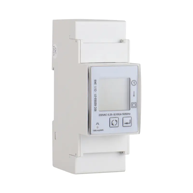 2p enfaset din jernbanenergi smart meter til vedvarende energi