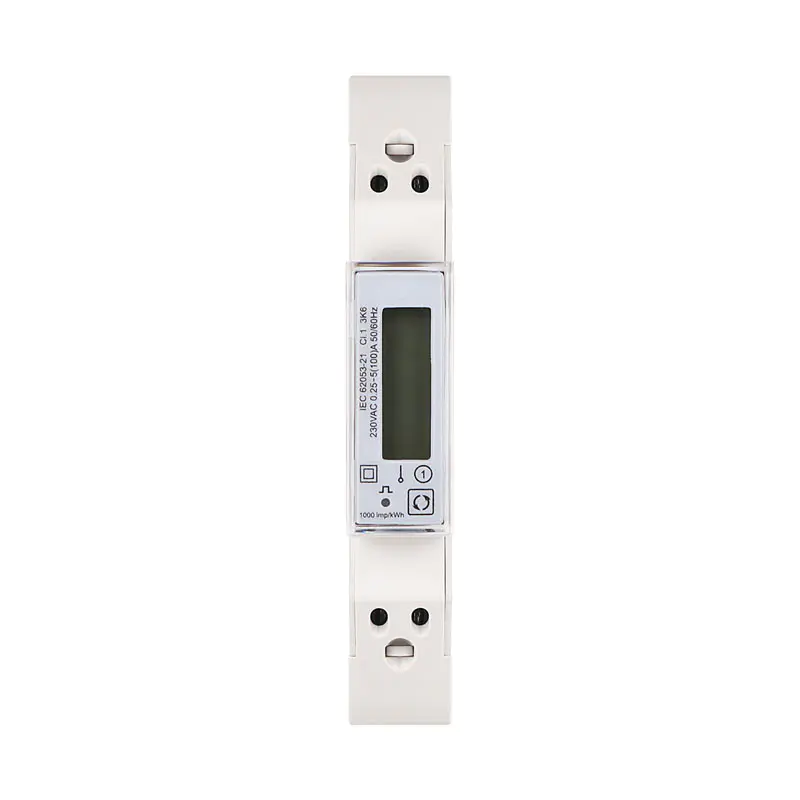 Enfaset din jernbane energi smart meter